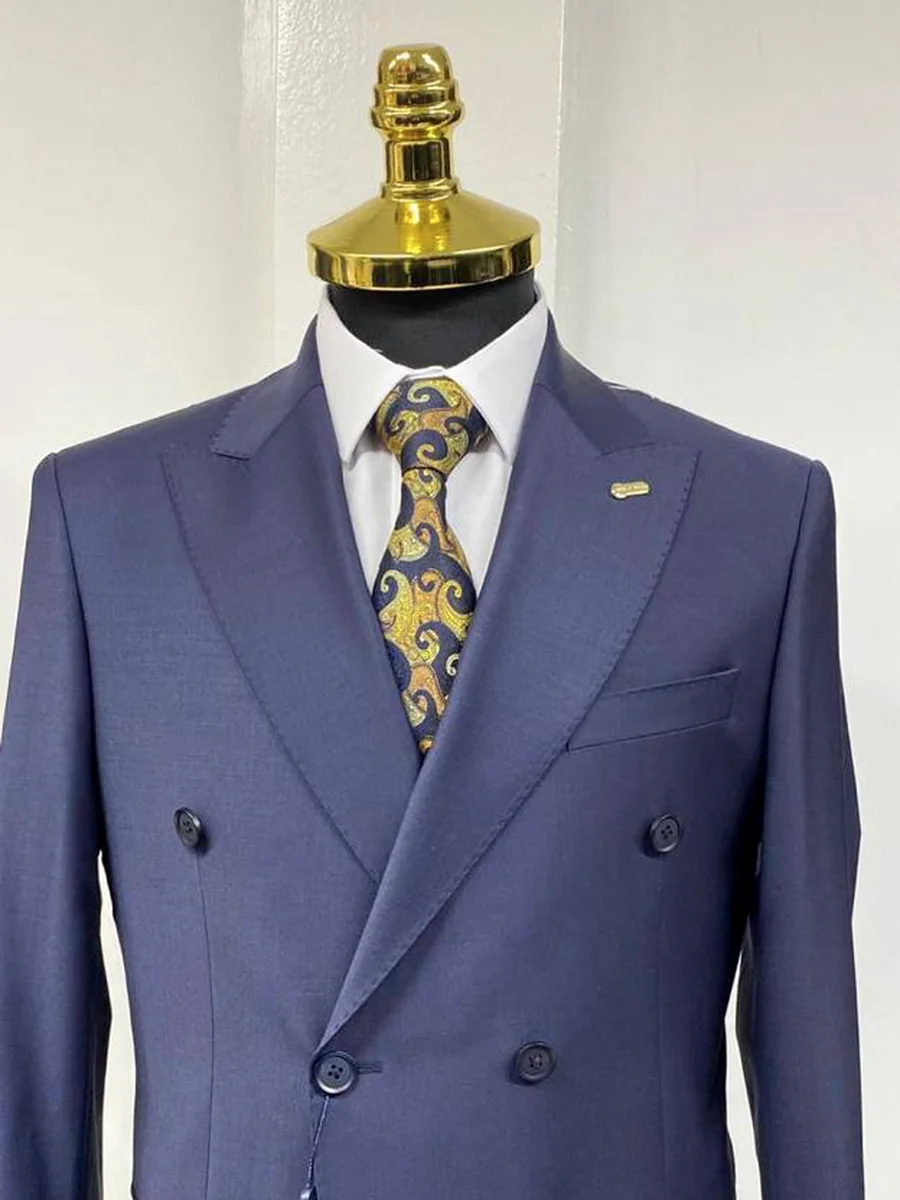 Navy Plain Slim Slim Fit suit — Glory Room Boutique Pretoria